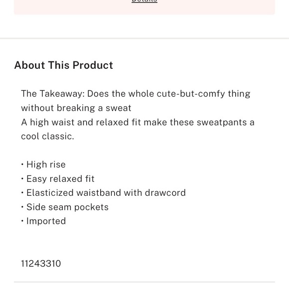 VS Pink Ivy Fleece Relaxes Sweatpants NEW RELEASE XXL - Picture 5 of 7